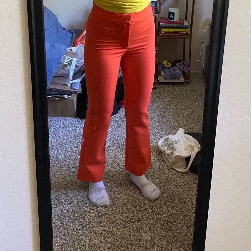 zara mini flare pants